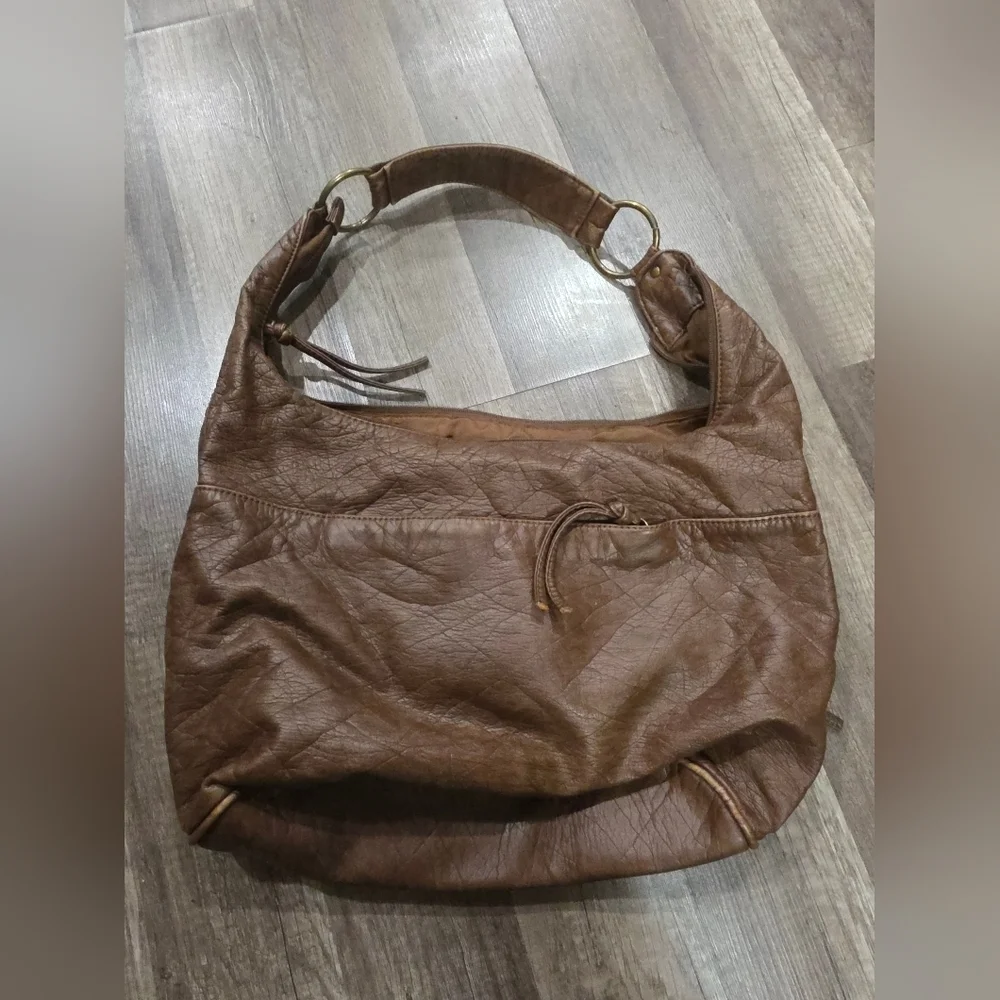 Softest Pu Leather Mossimo Boho Hobo Slouch Bag Shoulder Westerncore South West